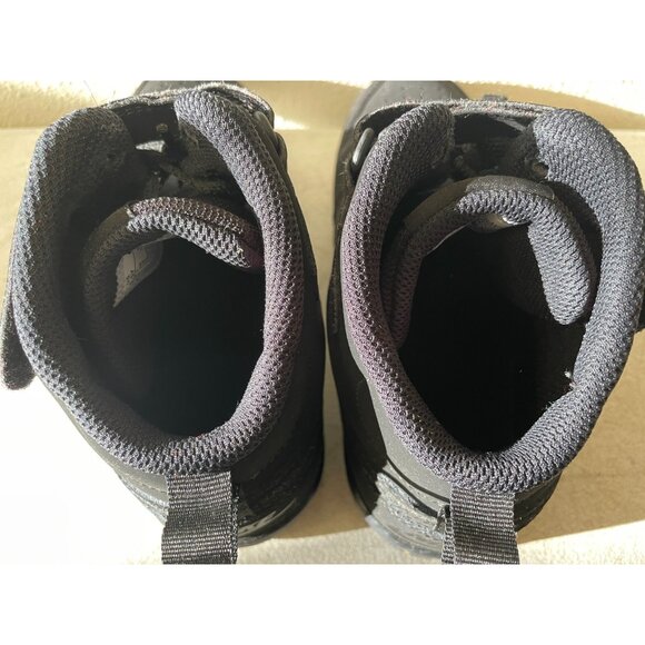 Nike Court Borough Mid 2 GS 'Triple Black' CD7782-001 Boys Size 5.5Y - Picture 7 of 9